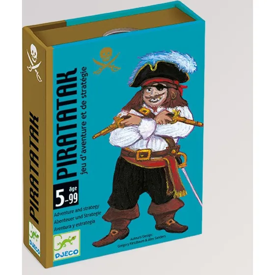 Djeco Piratatak Kartenspiel ab 5 Jahren