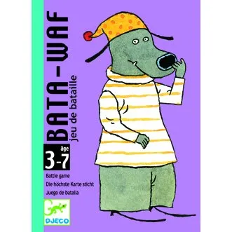 DJECO Bata-waf Kartenspiel für Kinder ab 3 Jahren