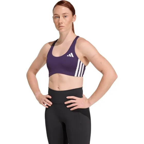 adidas Adizero Damen Sport-BH mit mittlerem Halt - Lila