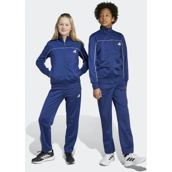 adidas Kids Tricot Colour Pop Trainingsanzug Blau Marine Weiß