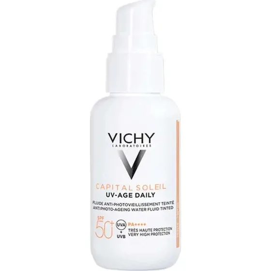 Vichy Capital Soleil UV-Age Daily Water Fluid SPF50+ Colour 40ml