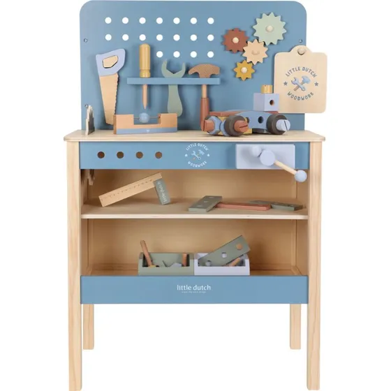 Little Dutch Werkbank LD2545, Holz-Werkstatt fr Kinder ab 3 Jahren