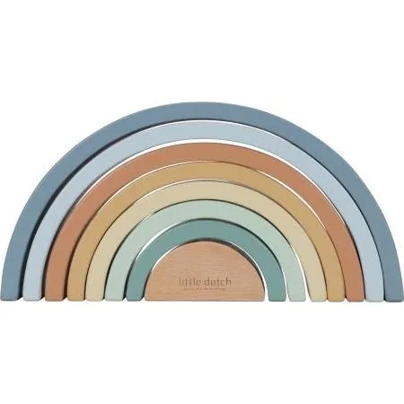 Little Dutch Holz-Regenbogen blau (FSC) - Forest Friends