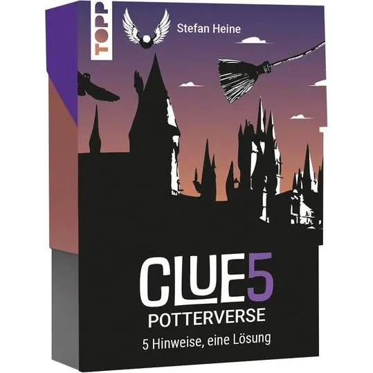 frechverlag GmbH CLUE5 Potterverse Quizkarten