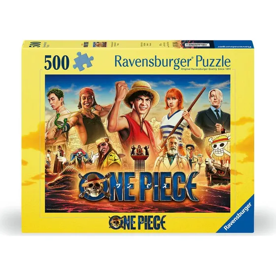 Ravensburger One Piece Puzzle - Die Abenteuer der Strohhutpiraten - 500 Teile