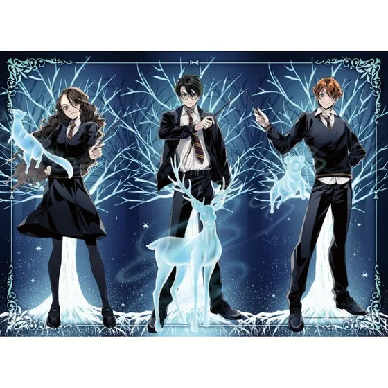 Ravensburger Harry Potter Puzzle - Leuchtender Patronus - 500 Teile