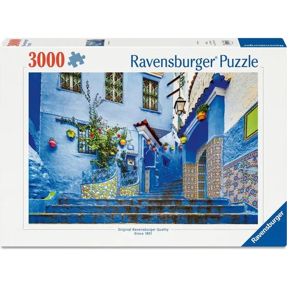 Ravensburger Puzzle Marokko in Blau - 3000 Teile