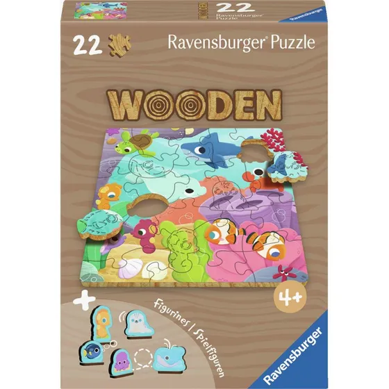 Ravensburger Holzpuzzle Unter Der Oberfläche - 22 Teile
