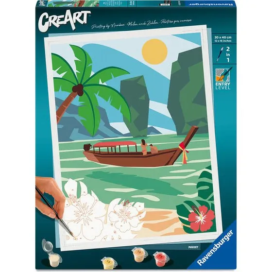 Ravensburger CreArt Adults Trend - Phuket Malen nach Zahlen