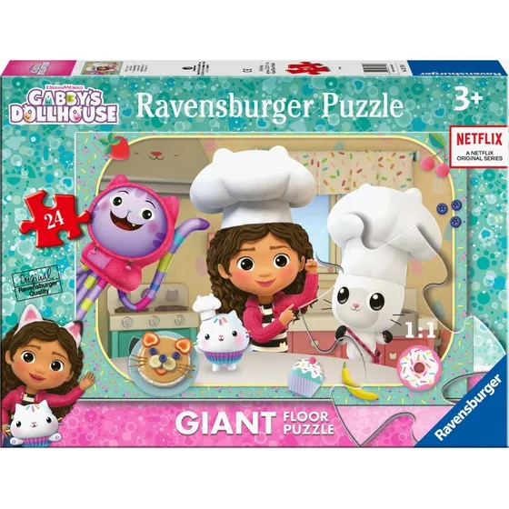 Ravensburger Gabby's Dollhouse Bodenpuzzle 24-teilig - Gabbys Küche