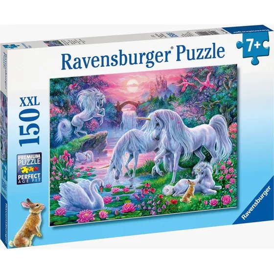 Ravensburger Puzzle Einhorn im Sonnenuntergang 150 XXL-Teile