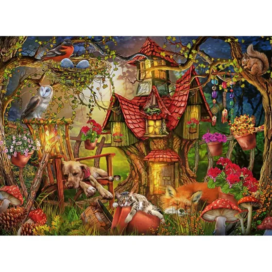 Ravensburger Kinderpuzzle Das Waldhaus - 200 XXL-Teile