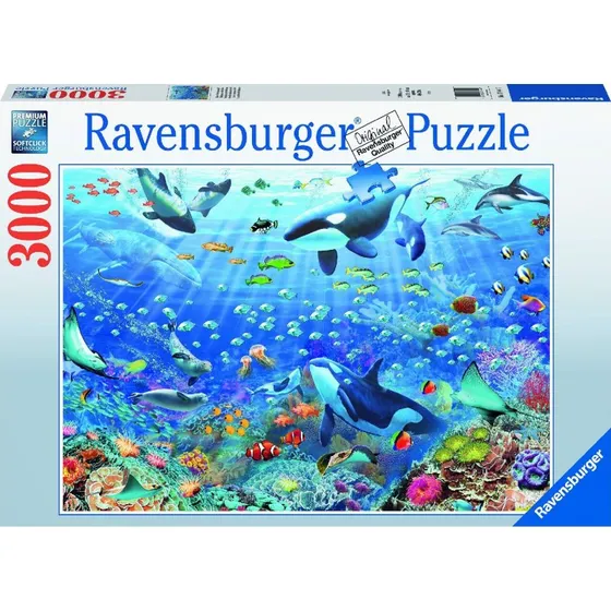 Ravensburger Puzzle Bunter Unterwasserspaß 3000 Teile