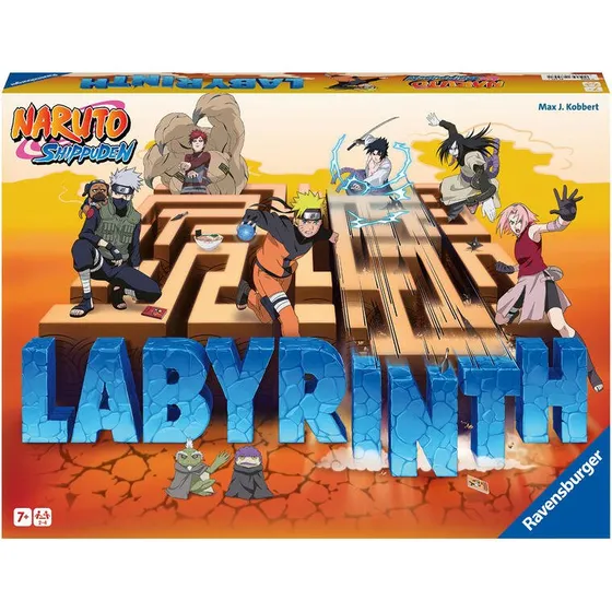 Ravensburger Naruto Shippuden Labyrinth - Brettspiel für 2-4 Spieler