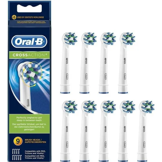 Oral-B CrossAction Aufsteckbrsten 9 Stck