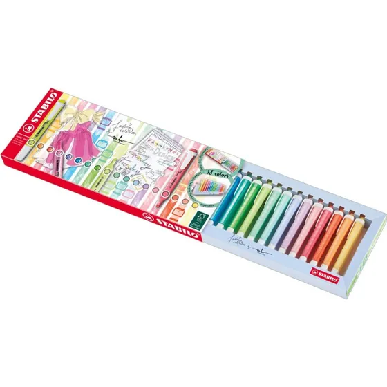 STABILO Textmarker Swing cool 18er Tischset