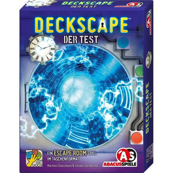 Asmodee Deckscape - Der Test Escape Room Spiel im Taschenformat