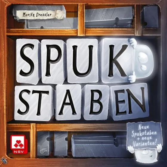 Spukstaben (XXL) - 2. Edition - Wortspiel-Spiel