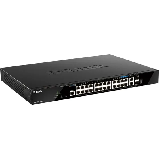 D-Link DGS-1520-28MP/E Smart Managed PoE+ Gigabit Switch