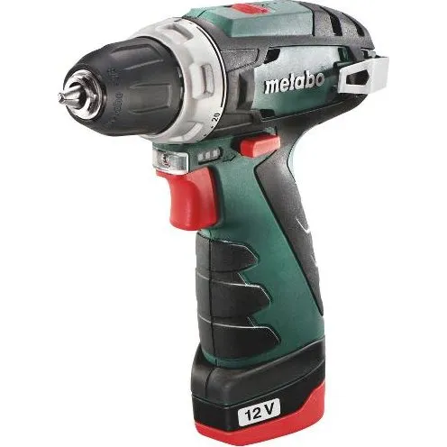 Metabo PowerMaxx BS 12 V 2x2 Ah Akku-Bohrschrauber