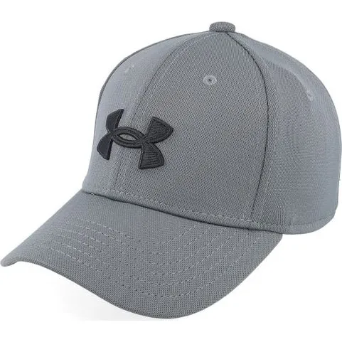 Under Armour Cap Kids Blitzing Pitch Gray Stretch Fit