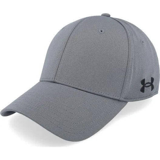 Under Armour Cap Team Blitzing Graphite Stretch Fit - Grau
