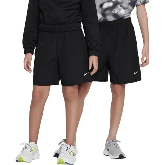 Nike Dri-FIT Multi Woven Shorts Kinder - Schwarz