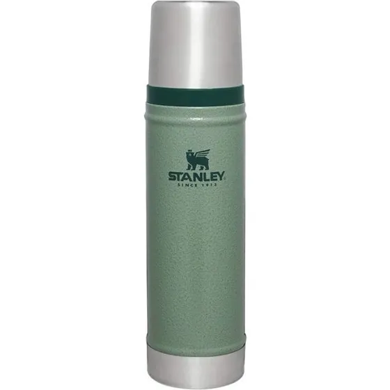 Stanley Legendary Classic Isolierflasche 0,6L - Hammertone Grün