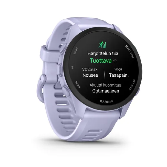 Garmin Forerunner 70 Smartwatch Cool Lavender mit 20mm Silikonarmband