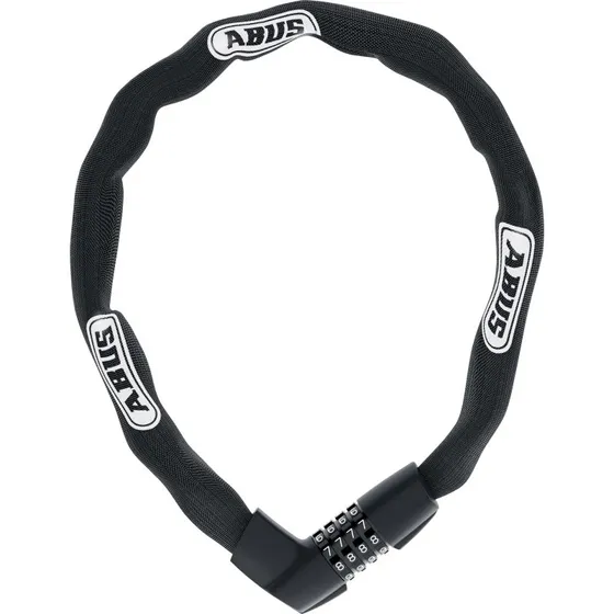 ABUS Kettenschloss Tresor 1385/75 Schwarz, 75 cm, 6 mm