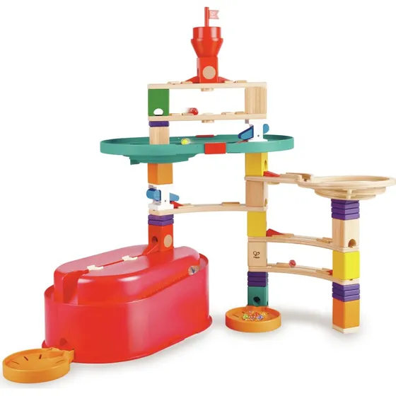 Hape Quadrilla Baukasten Behlterset 65 Teile