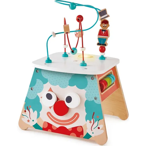 Hape Zirkus-Aktivitätswürfel 44 cm mit Licht