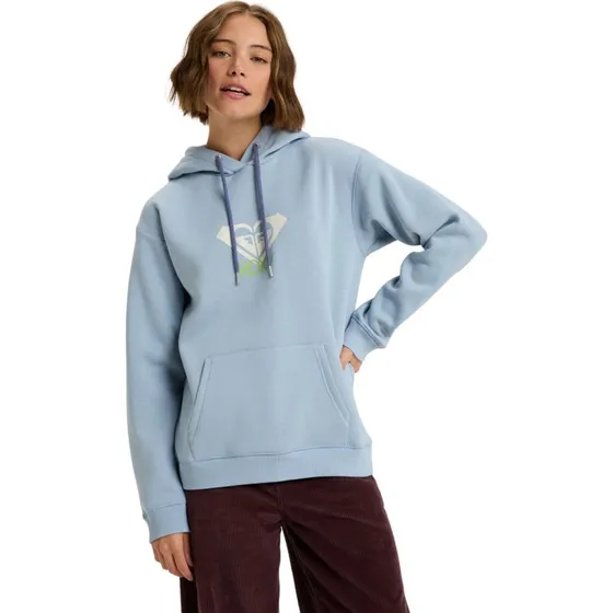 Roxy Surf Stoked Brushed Art Damen Hoodie hellblau - XS