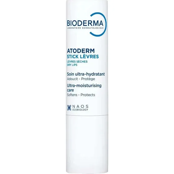 BIODERMA Atoderm Stick Lèvres - Feuchtigkeitsspendender Lippenbalsam 4g