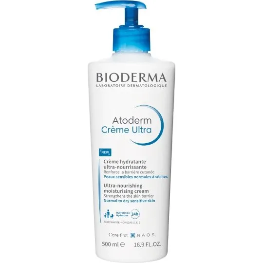 Bioderma Atoderm Ultra-Feuchtigkeitscreme, 500 ml