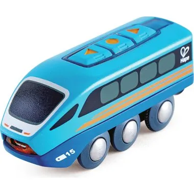 Hape E3726 ferngesteuerter Zug blau mit App