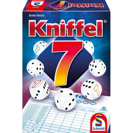 Schmidt Spiele Kniffel 7 - Würfelspiel für die ganze Familie