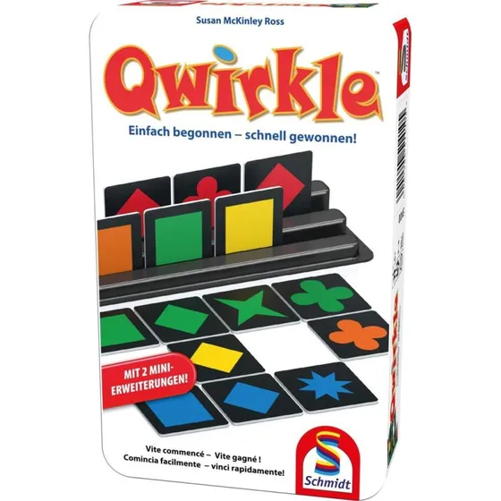 Schmidt Spiele Qwirkle Mini-Format in Metalldose
