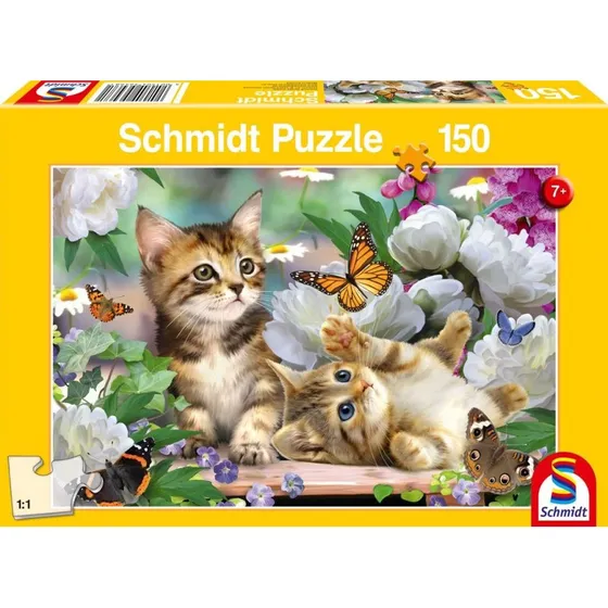 Schmidt Spiele Verspielte Katzenbabys Puzzle - 150 Teile