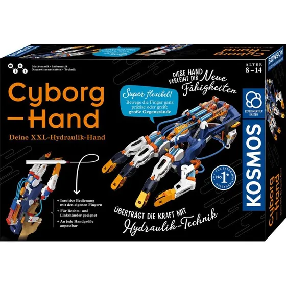 Kosmos Cyborg-Hand XXL-Hydraulik-Experimentierkasten