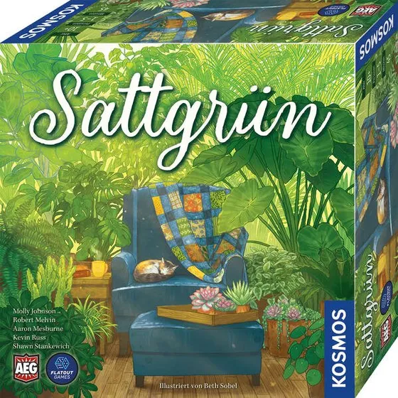 Sattgrün - Wohlfühl-Strategiespiel für die ganze Familie
