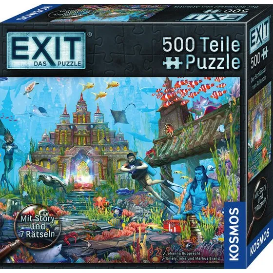 EXIT® - Das Puzzle: Der Schlüssel von Atlantis, 500 Teile