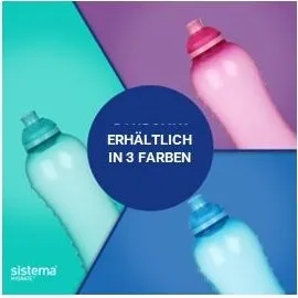 Sistema Twist 'n' Sip Trinkflasche 620 ml Blau