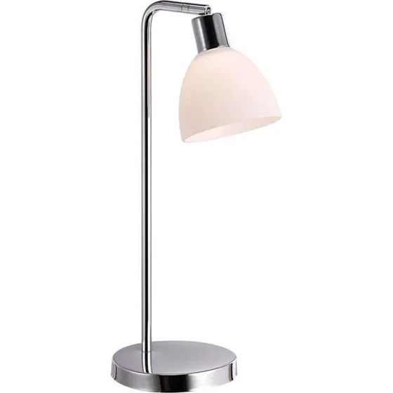 Nordlux Ray 63201033 Tischleuchte Chrome/Opal Glas
