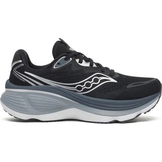 Saucony Hurricane 26 Damen Straßenlaufschuhe - Schwarz