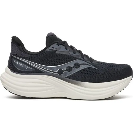 Saucony Triumph 24 Laufschuhe Schwarz/Weiß, Gr. 46.5