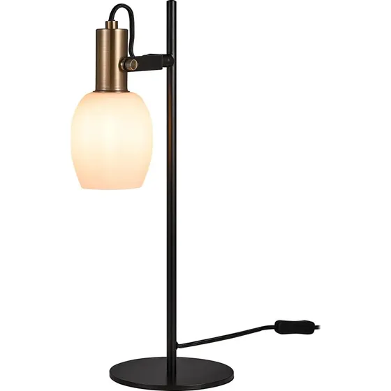 Nordlux Arild Tischlampe Schwarz, 1-flammig, E14