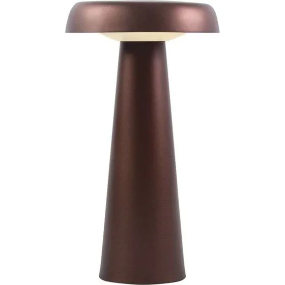 Nordlux Arcello LED-Tischleuchte, Messing brüniert, dimmbar