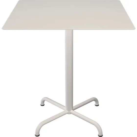 Houe PICO Bistrotisch mit 4-Stern-Fuß, 70x70 cm, Muted White