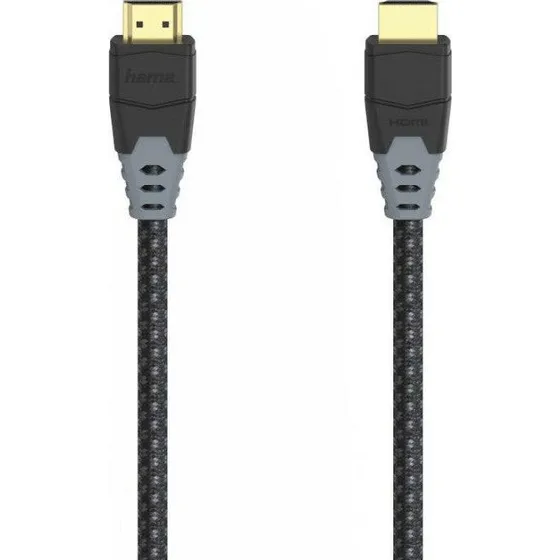 Hama 8K HDMI-Kabel 1,5m vergoldet schwarz